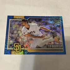 Topps 2026 Celebration Blue Foil Parallel Yu Darvish #94 /150 San Diego Padres