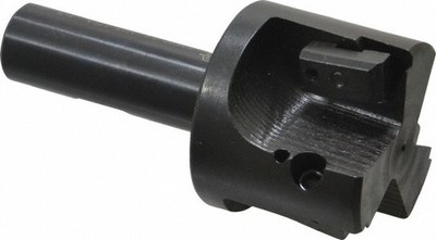 APT EM20-34 Indexable Square-Shoulder End Mill, 2'' Cut Diam, 0.65'' Max Depth