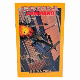 Cobra Command (Sega CD, 1992) Authentic CIB Complete w/ Manual + Reg Card Tested