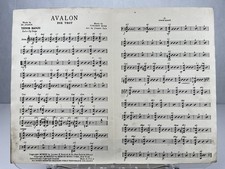 Avalon Sheet Music Fox Trot Al Jolson Rose Remick 1922 Tenor Banjo Jimmy Dale