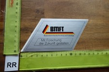 Alter Aufkleber Schule Weiterbildung BMFT Forschung und Technologie (RRA)