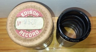 EDISON 2 MINUTE WAX CYLINDER RECORD #9520 IDA HO BILLY MURRAY