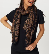 Image of NEW Limited Edition Official BIBA Retro Vintage Style Logo Scarf Blair - Viscose