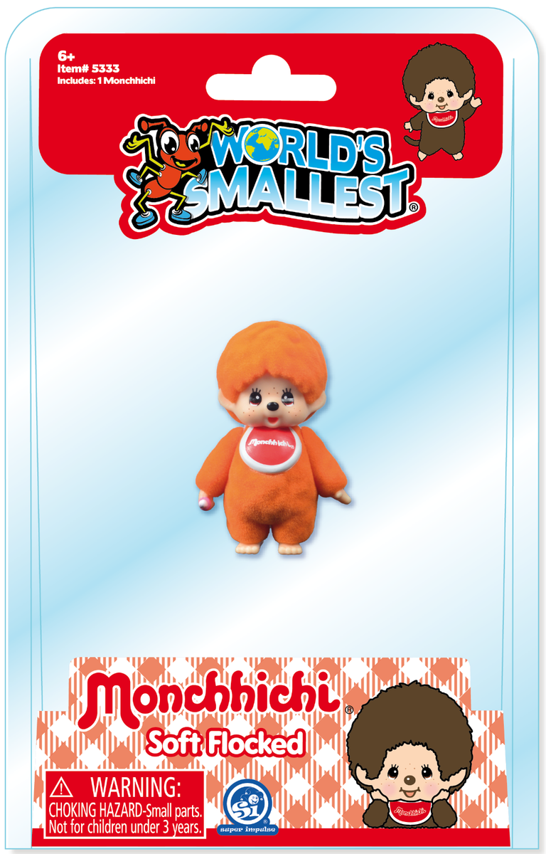 Worlds Smallest MONCHHICHI Baby Monkey Doll Anime Mini 2.25