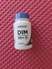 Nutricost DIM Diindolylmethane 300 mg, 30 Capsules - Exp 01/2028