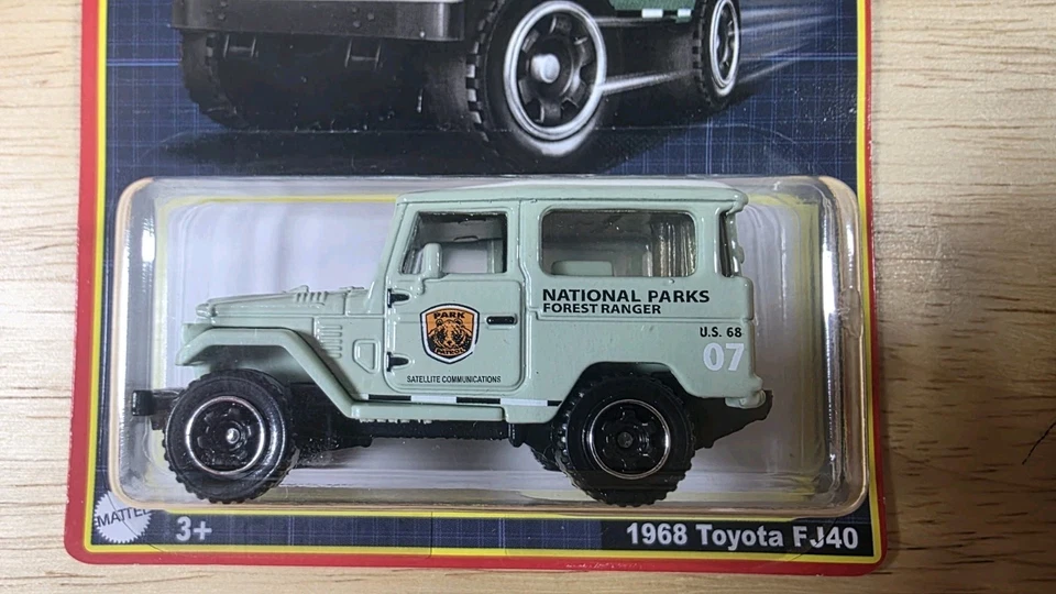 Matchbox Retro Series National Parks 1968 Toyota FJ40 Ships With Protector Pack - Image 3 of 4