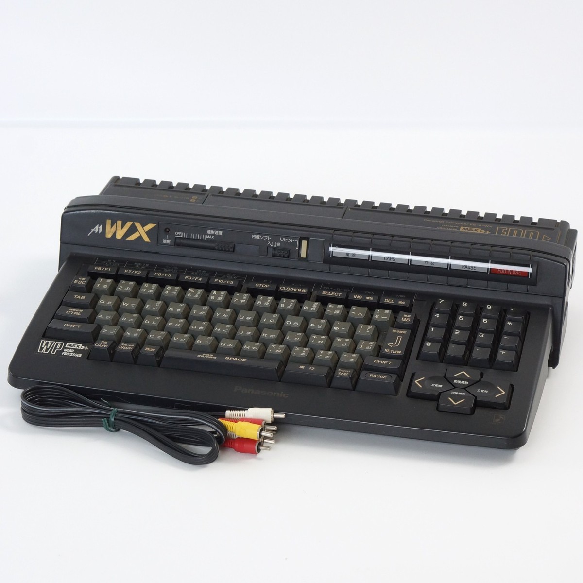 MSX2+ FS-A1WX Personal Computer Panasonic Tested -New rubber belt