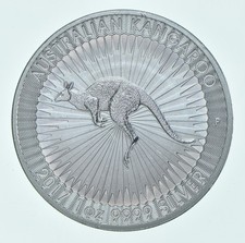 Better Date - 2017 Australia 1 Dollar - 1 Oz Kangaroo World Coin- Silver *357