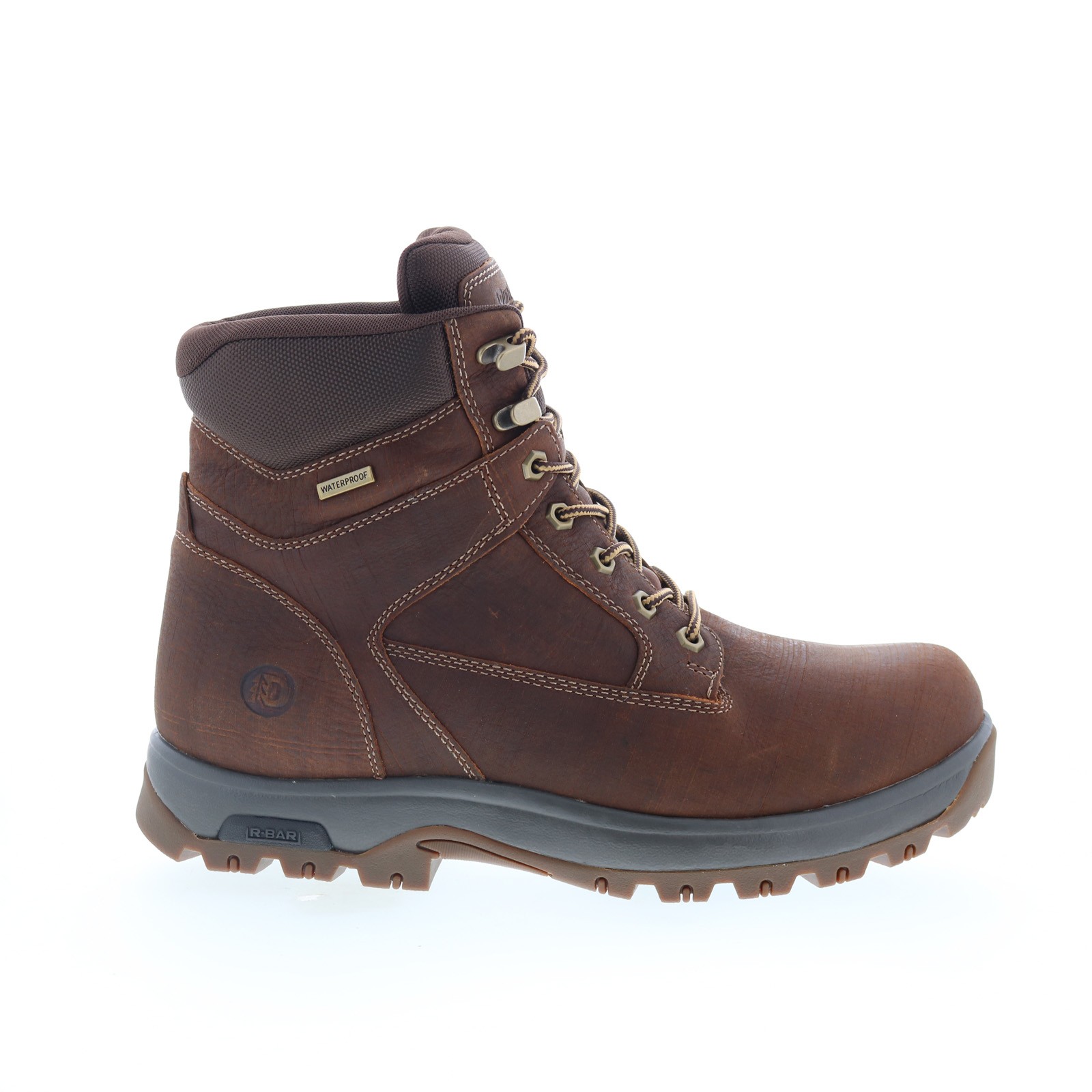 Dunham 8000Works Waterproof 6 Plain Toe Mens Brown Extra Extra Wide 6E Boots 34190₽