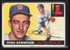 1955 Topps #18 Russ Kemmerer - Low Grade - See Scans! RC