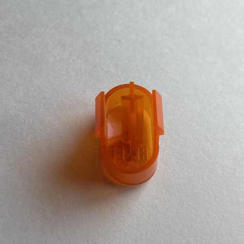 Fire Orange Nintendo 64 N64 Original OEM Reset Button Klar Ersatzstück - Bild 4 von 4