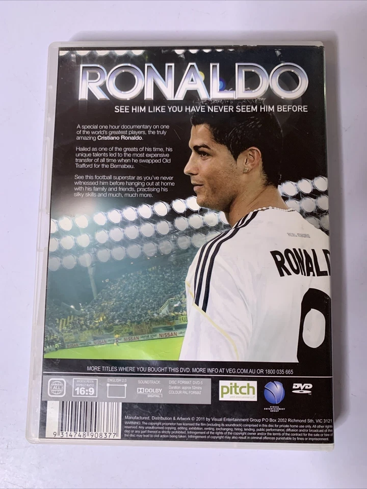 Ronaldo: See Him Like You Have Never Seen Him Before (DVD) All Regions - image 2 of 3