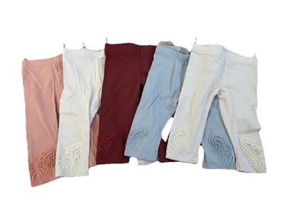 Hübsche Capri Leggings Mädchen Set 5-tlg. Gr. 98 *C&A*