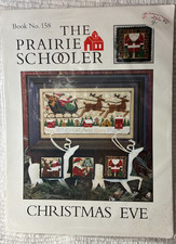 The Prairie Schooler Christmas Eve Book No. 158 cross stitch Pattern 2009 OOP