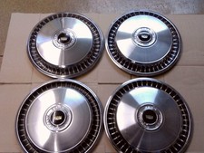 Wheel Covers 1971 1989 F-100 E-150 Galaxie 15 Hubcaps Original Set Of 4 Used Wheel Covers 1971 1989 F-100 E-150 Galaxie 15 Hubcaps Original Set Of 4 Used