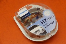 Philips H7 Crystal Vision Bright White Headlight Bulb 2 Pack 12v 55w