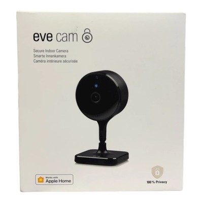 Eve Cam Smart Indoor Security Camera 1080p Wi-Fi for Apple Home