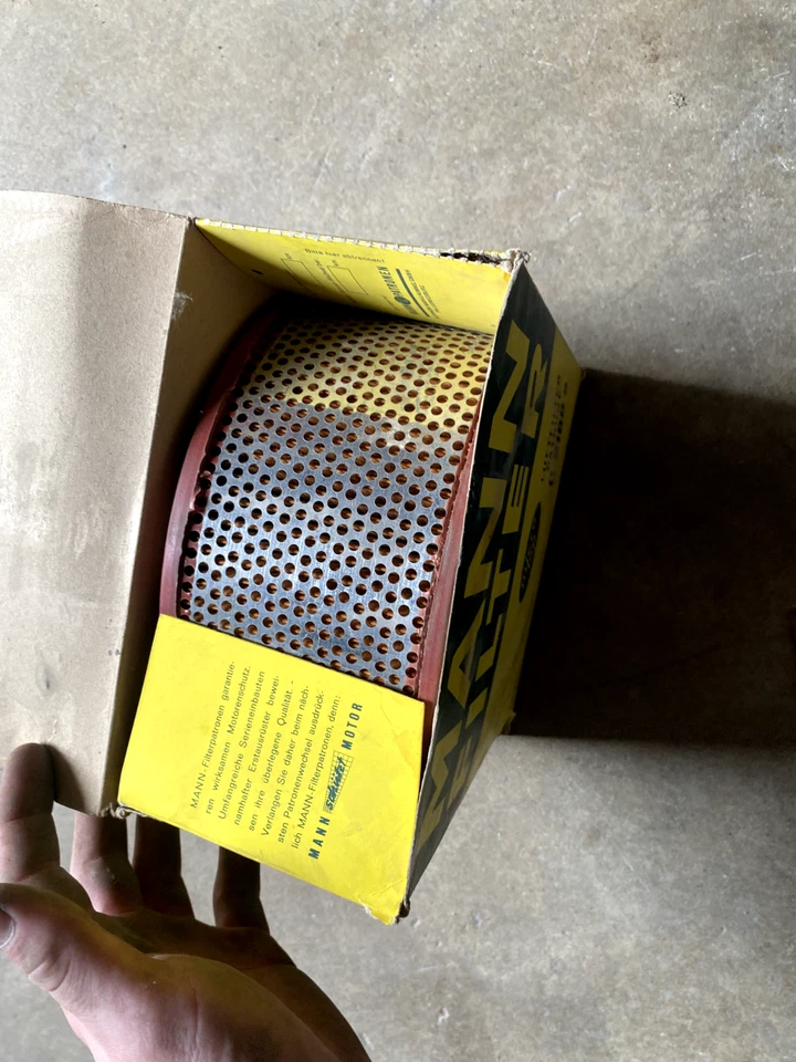 Filtro de aire del motor Mercedes Benz 220SE M127.1 1958-1964 filtro MANN C2188 nuevo Foto 2 de 4