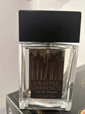 Men Tru Fragrance Crafted Chestnut EDC Eau De Cologne Spray 3.4 oz/100ml NWOB