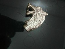 Solid Designer Silver Dragon Head For Walking Stick Vintage Wooden Cane Handle