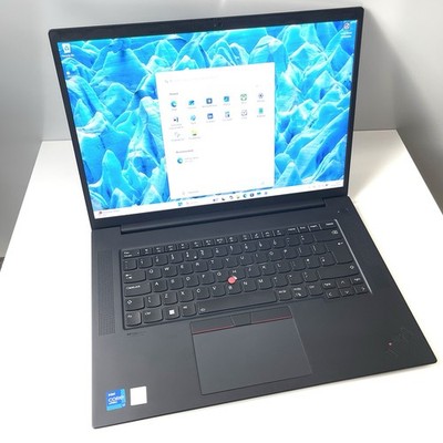 Lenovo P1 Gen4 i7 11850H 64GB RAM 512GB SSD NVIDIA RTX A2000 16''4K 5G LTE Laptop