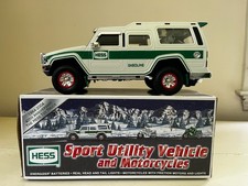 2004 HESS Gasoline Sports Utility Vehicle and 2 Motorcycles 40th Anniversary