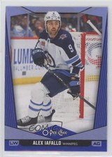 2024-25 O-Pee-Chee Blue Border Alex Iafallo #398 e6j