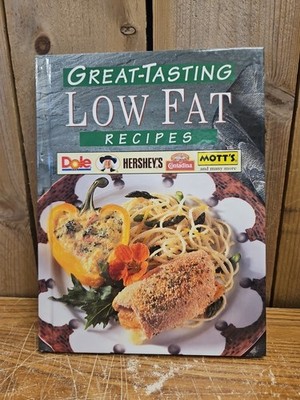 Great-Tasting Low Fat Recipes Cookbook with Nutritional Information Hard Cover