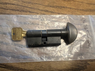 31.5 / 31.5 CES NON LOGO 360 DEGREE KEYED PROFILE CYLINDER LOCK, Oil rub bronze