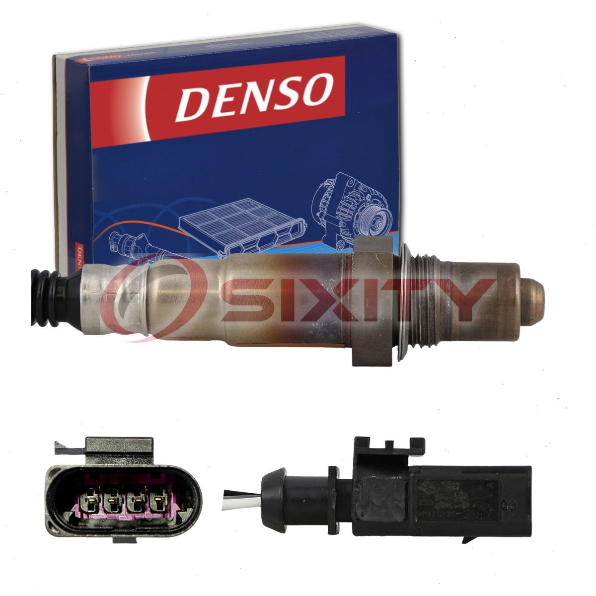 Denso Downstream Oxygen Sensor for 2008-2017 Audi R8 5.2L V10 Exhaust qj