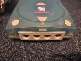 SEGA Dreamcast HKT-3000 Hello Kitty Blue Console w/ Software & Box Japan