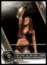 2020 Topps WWE Women's Division Kay Lee Ray def. Toni Storm to Win the #74