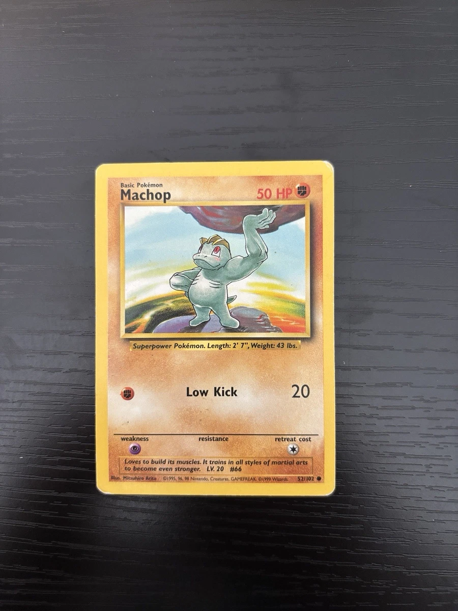 Machop Pokemon Card for sale | eBay