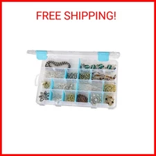 ArtBin 6847AG Medium Anti-Tarnish Box with Removable Dividers, Jewelry & Craft O