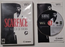 Scarface: The World is Yours (Nintendo Wii, 2007) Sierra Pre-Owned Tested Works!