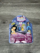 Squinkies Belle Surprise Bracelet & Ring Set Disney Princess Jasmine Aladdin T20