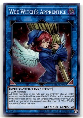 Wee Witch's Apprentice Super Rare Cybernetic Horizon CYHO-EN049 NM