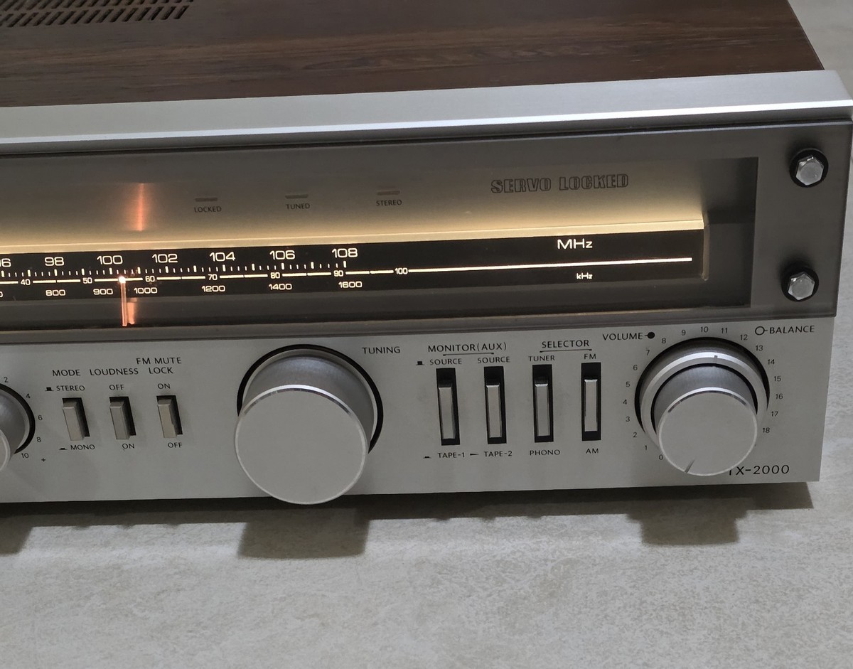 ONKYO 統合アンプ SERVO OPERATIONAL Onkyo TX-2000 Servo Lock Tuner Amplifier Works Excellent | eBay