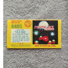 Jumping Jack Fireworks Label