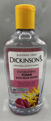 Dickinson's Enhanced Witch Hazel Hydrating Toner With Rosewater Brand NEW Sealed