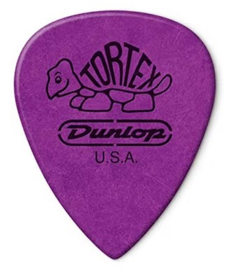 Dunlop Tortex TIII Guitar Picks 462 Purple 1.14mm 72 Refill Bag