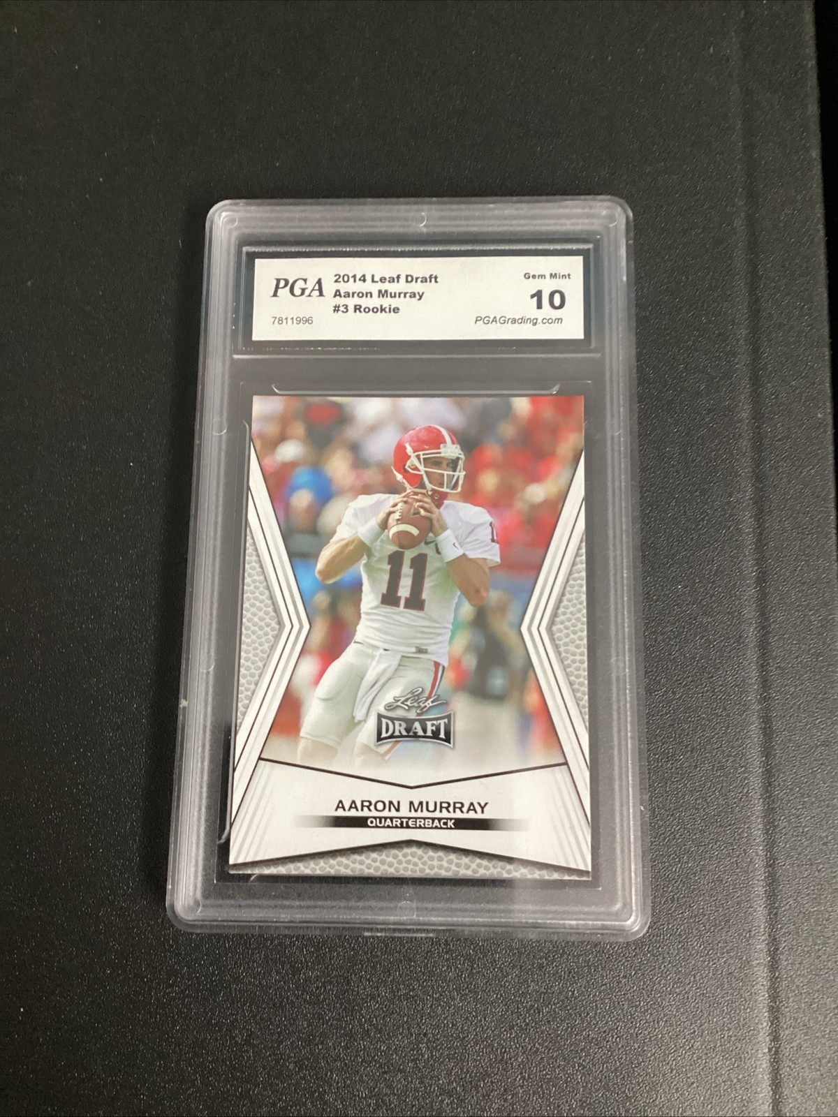 Aaron Murray Leaf Draft #3 Base