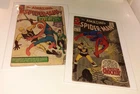2x AMAZING SPIDER-MAN no.16 + no.46 Marvel 1964 1st DAREDEVIL + 1st app SHOCKER