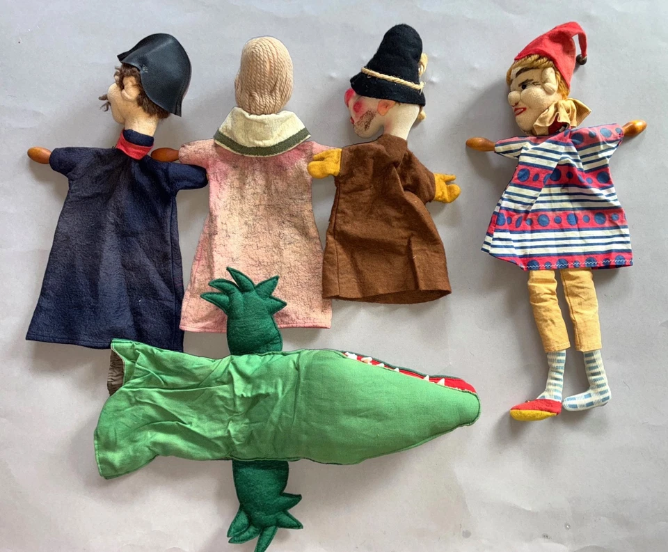 5 schöne Handpuppen Keisa Kaspertheater Handarbeit Puppentheater Künstlerpuppen - Bild 2 von 4