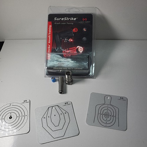 Laser Ammo SureStrike Air Soft IR Laser 9mm Vibration Cartridge for R.E.A.L Rifl