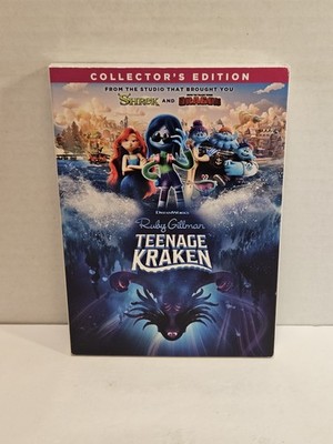 New Teenage Kraken Ruby Gillman Collector s Edit (DVD 2023) Sealed + Slipcover 