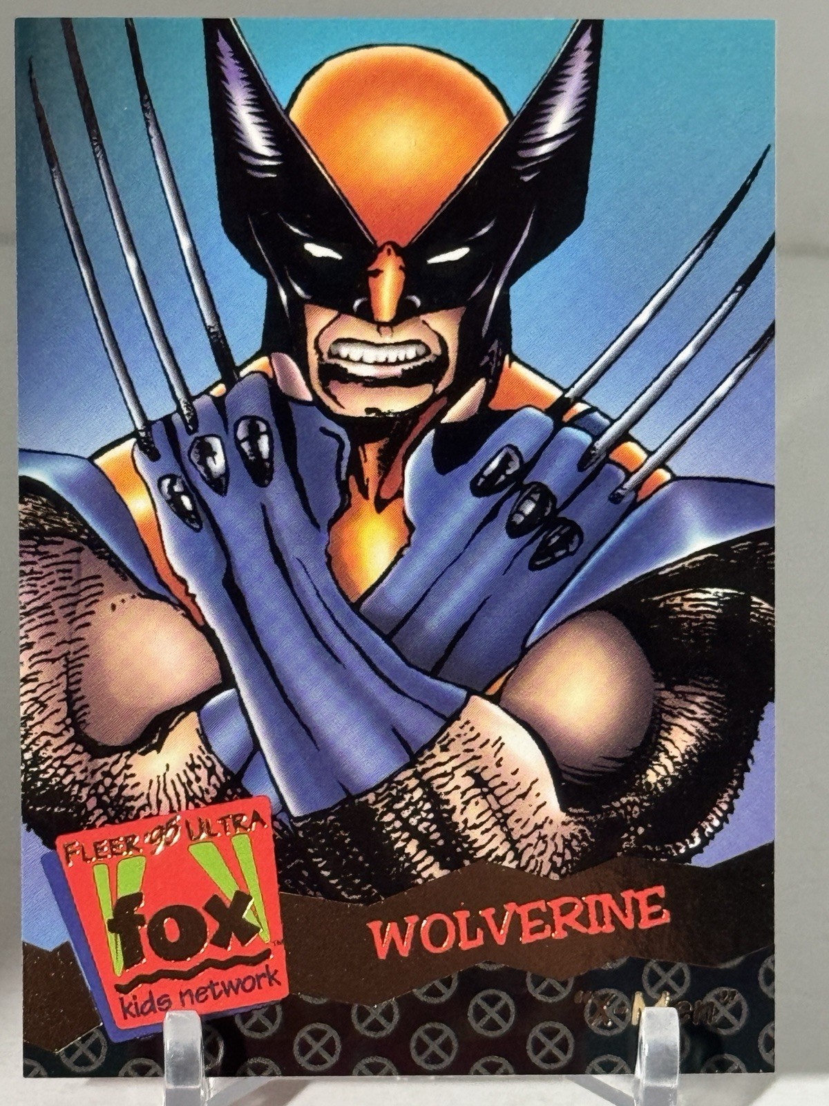 1995 Fleer Ultra Fox Kids Network #88 Wolverine X-Men  SHIPS SAME DAY