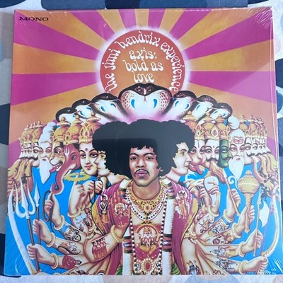 Jimi Hendrix Axis Bold as Love  MONO 2013 reissue Vinyl LP *New & Sealed*
