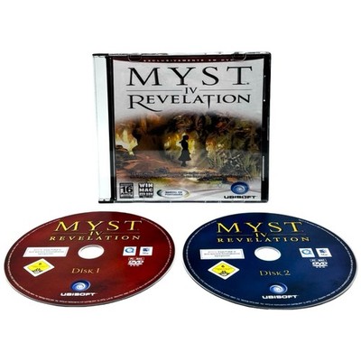 Myst IV: Revelation PC/Mac DVD-ROM (2 Discs) gereinigte Hülle ohne Handbuch