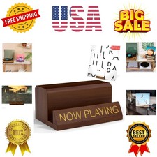 Now Playing Vinyl Record Stand  Wooden Vinyl Record Holder Display  Wood Re...